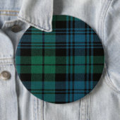 Tartan Fabric Round Button (Beispiel)