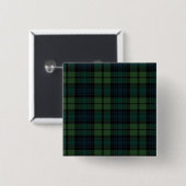 Tartan Fabric Square Button (Vorne & Hinten)