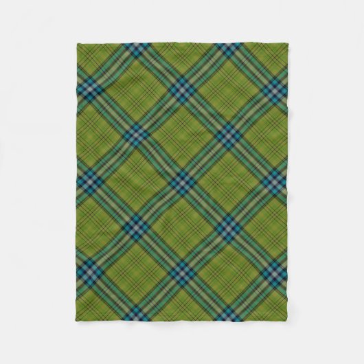 Tartan Fleecedecke (Vorderseite)