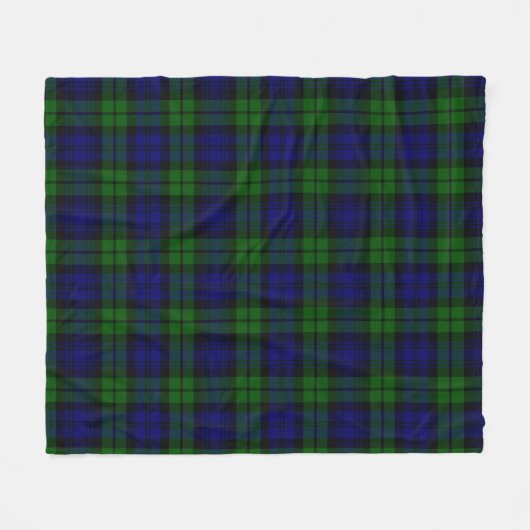 Tartan Fleecedecke (Vorderseite (Horizontal))