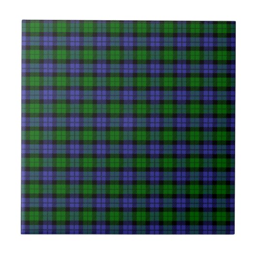 Tartan Fliese (Vorderseite)