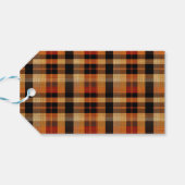 Tartan Geschenkanhänger (Rückseite Horizontal)