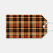 Tartan Geschenkanhänger (Vorderseite (Horizontal))