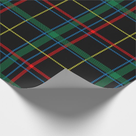 Tartan Geschenkpapier (Ecke)