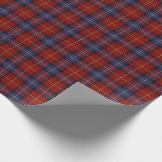 Tartan Geschenkpapier (Ecke)