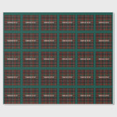 Tartan Geschenkpapier (Flach)