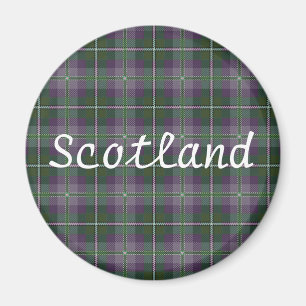 Tartan Gift Magnet — Souvenir of Scotland
