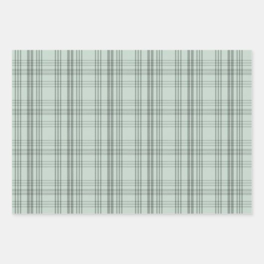 Tartan Gift Wrap Set Geschenkpapier Set (Vorderseite)