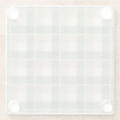 Tartan Glasuntersetzer (Rückseite)