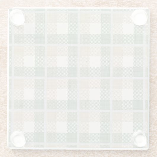 Tartan Glasuntersetzer (Rückseite)