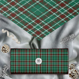 Tartan - Green White Russet Red Seidenpapier