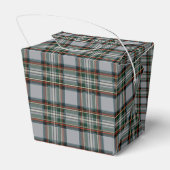 Tartan-Gunstbox mit handgezeichneter persönlicher  Geschenkschachtel (Rückseite)