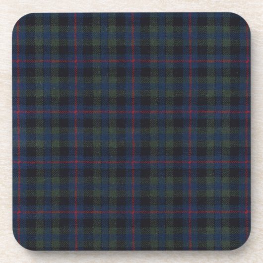 Tartan Hard Plastic Untersetzer (Vorderseite)