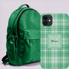 Tartan - Hellgrün mit dunkelgrünem Shades-Fall Case-Mate iPhone Hülle