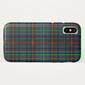Tartan in blau, orange, grün... Case-Mate iPhone hülle (Rückseite (Horizontal))