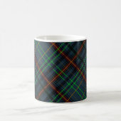 Tartan in blau, orange, grün... kaffeetasse (Mittel)