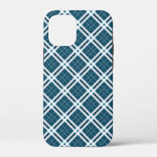 Tartan in Blau und Weiß Case-Mate iPhone-Hülle iPhone Hülle