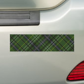 Tartan in grün autoaufkleber (Auf Auto)