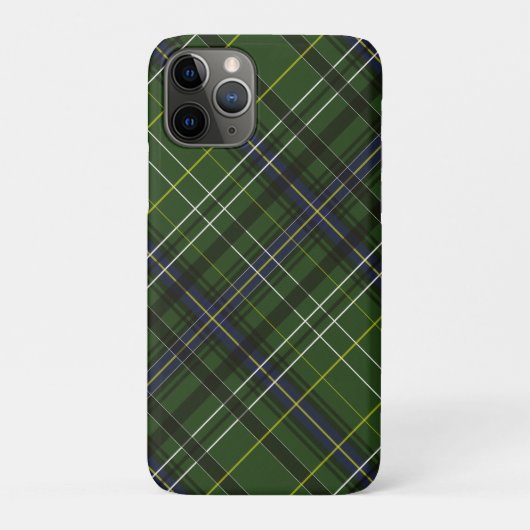 Tartan in grün Case-Mate iPhone hülle (Rückseite)