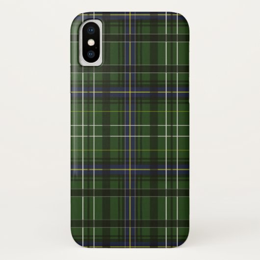 Tartan in grün Case-Mate iPhone hülle (Rückseite)