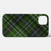 Tartan in grün Case-Mate iPhone hülle (Rückseite (Horizontal))