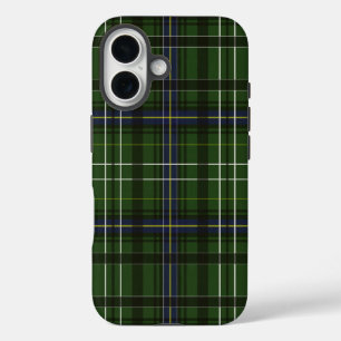 Tartan in grün iPhone 16 hülle