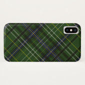 Tartan in grün Case-Mate iPhone hülle (Rückseite (Horizontal))