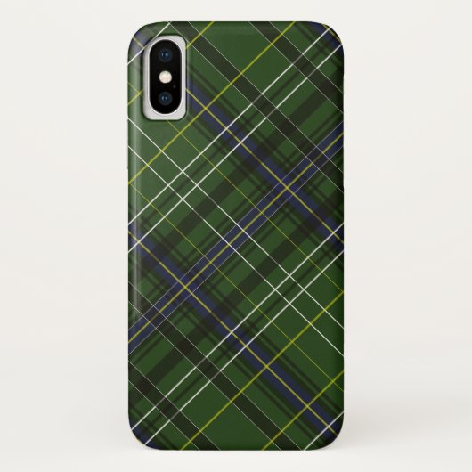 Tartan in grün Case-Mate iPhone hülle (Rückseite)