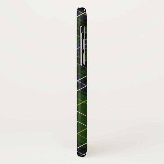 Tartan in grün Case-Mate iPhone hülle (Hinten/Links)