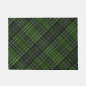 Tartan in grün fußmatte (Vorderseite)