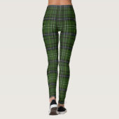 Tartan in grün leggings (Rückseite)