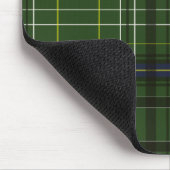 Tartan in grün mousepad (Ecke)