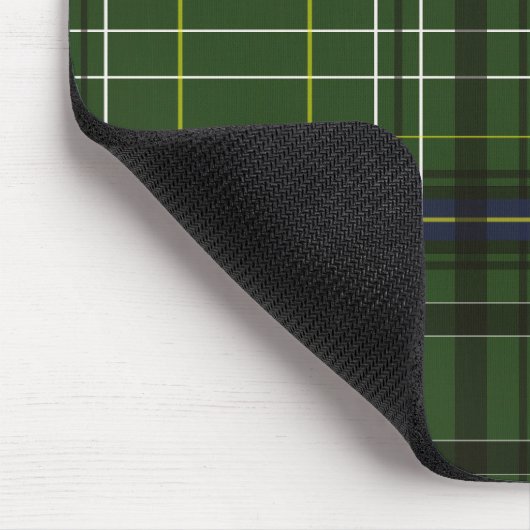 Tartan in grün mousepad (Ecke)