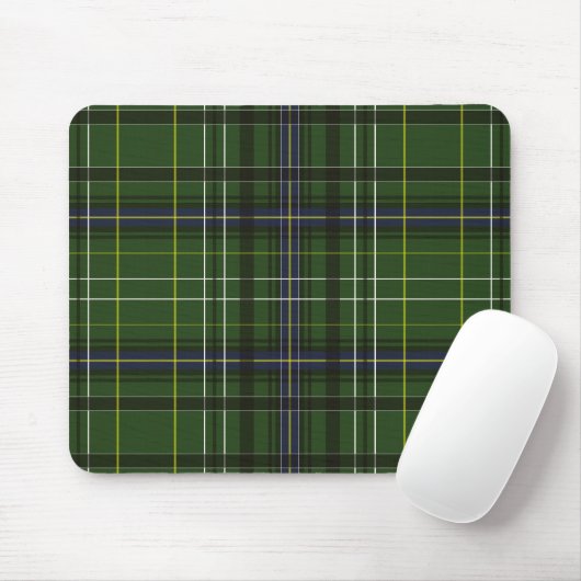 Tartan in grün mousepad (Mit Mouse)
