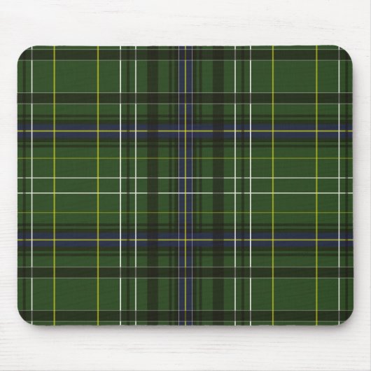 Tartan in grün mousepad (Vorne)
