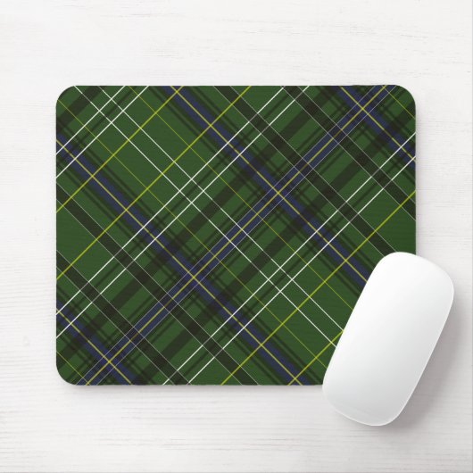 Tartan in grün mousepad (Mit Mouse)