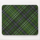 Tartan in grün mousepad (Vorne)
