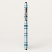 Tartan in Türkis ... Case-Mate iPhone Hülle (Hinten/Links)