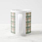 Tartan Jumbo-Tasse (Rückseite)