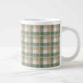 Tartan Jumbo-Tasse (Rechts)