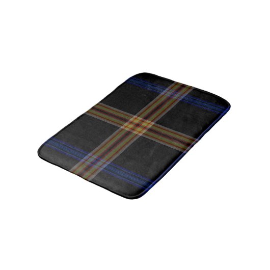 Tartan Kariert Badematte (Schrägansicht)