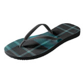 Tartan Kariert Badesandalen (Schrägansicht)