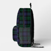 Tartan, Kariert Bedruckter Rucksack (Rechts)