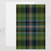 Tartan Kariert Briefpapier (Vorne/Hinten)