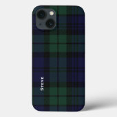 Tartan Kariert Case-Mate iPhone Hülle (Rückseite)