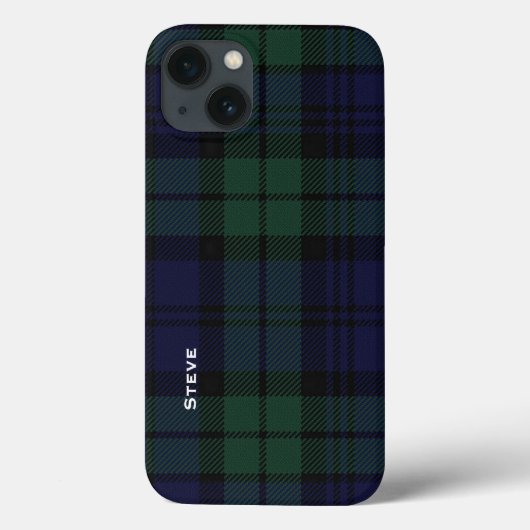 Tartan Kariert Case-Mate iPhone Hülle (Rückseite)