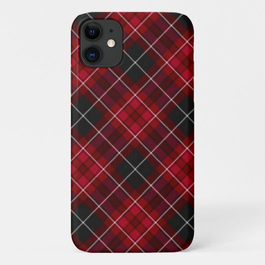 Tartan Kariert Case-Mate iPhone Hülle (Rückseite)