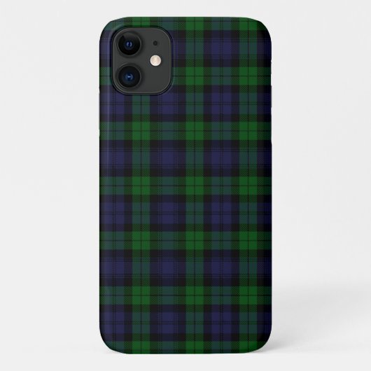 Tartan Kariert Case-Mate iPhone Hülle (Rückseite)