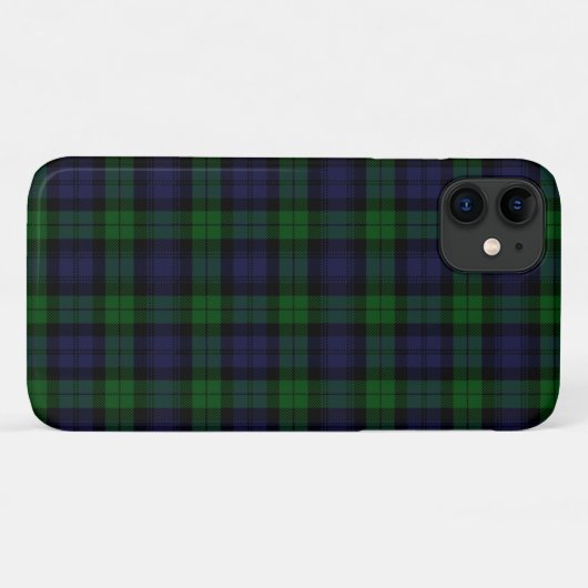 Tartan Kariert Case-Mate iPhone Hülle (Rückseite (Horizontal))