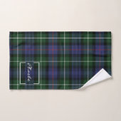 Tartan Kariert Clan MacKenzie Green Lila Karo Badhandtuch Set (Handtuch)